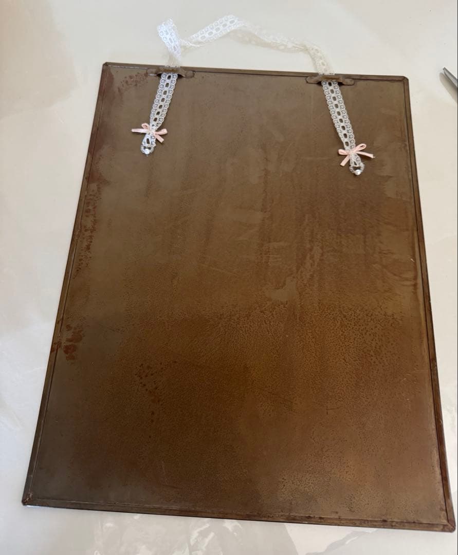 イマンダイアナローズアンティーク調インテリアカレンダー2008パネルブリキ