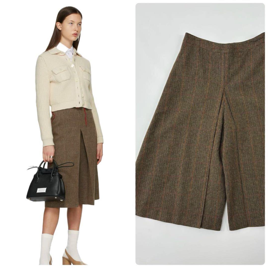 21ss 2021 マルジェラ 1 プリーツ ショーツ パンツ キュロット 38