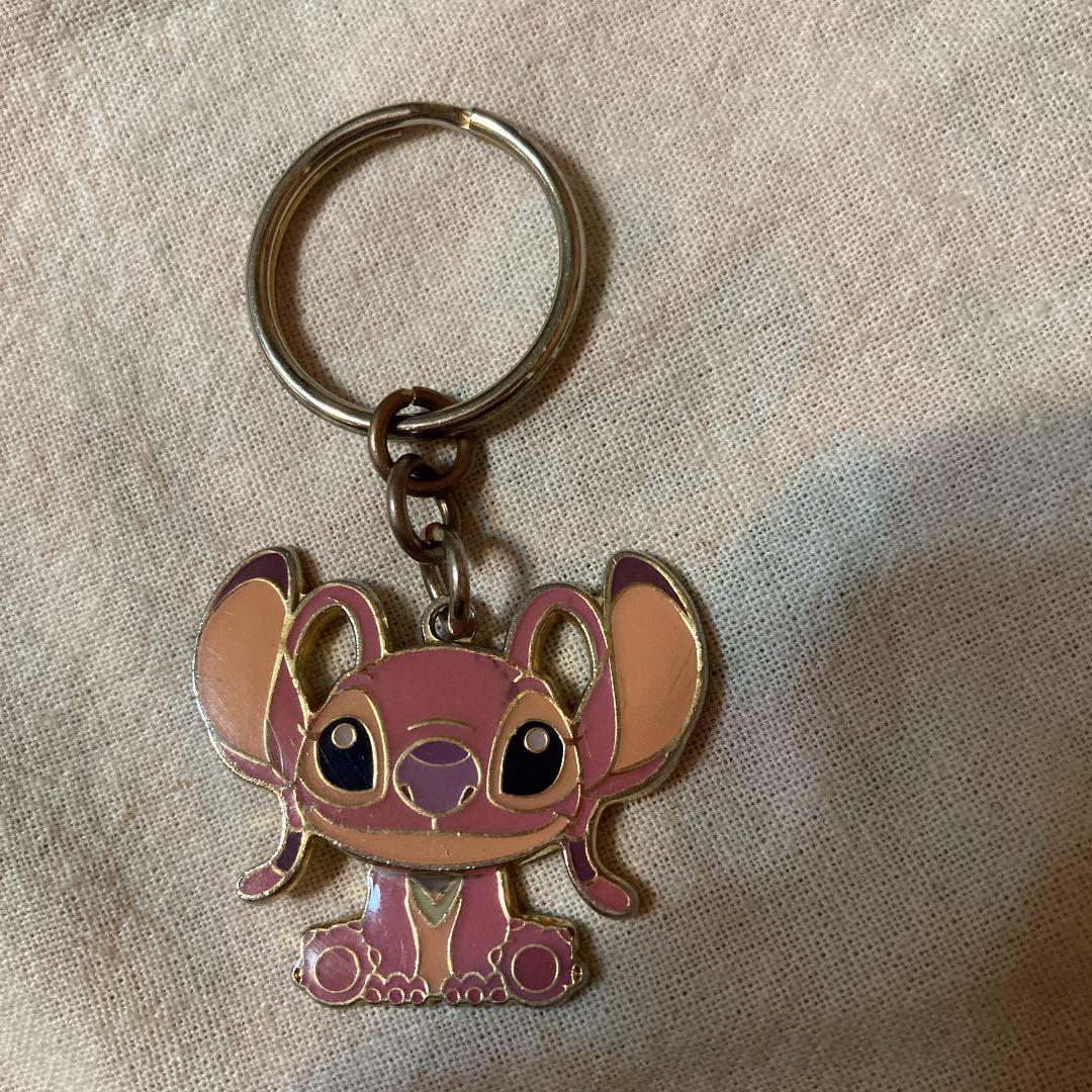 キーホルダー　エンジェル　スティッチ関連　ディズニーリゾート製