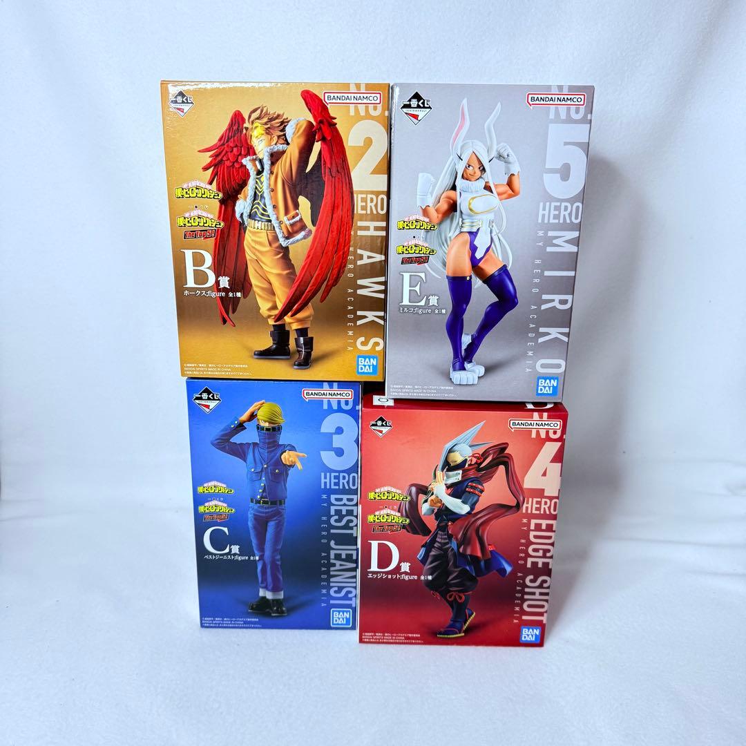 《新品未使用》ヒロアカ 一番くじ TheTop5　4体セット