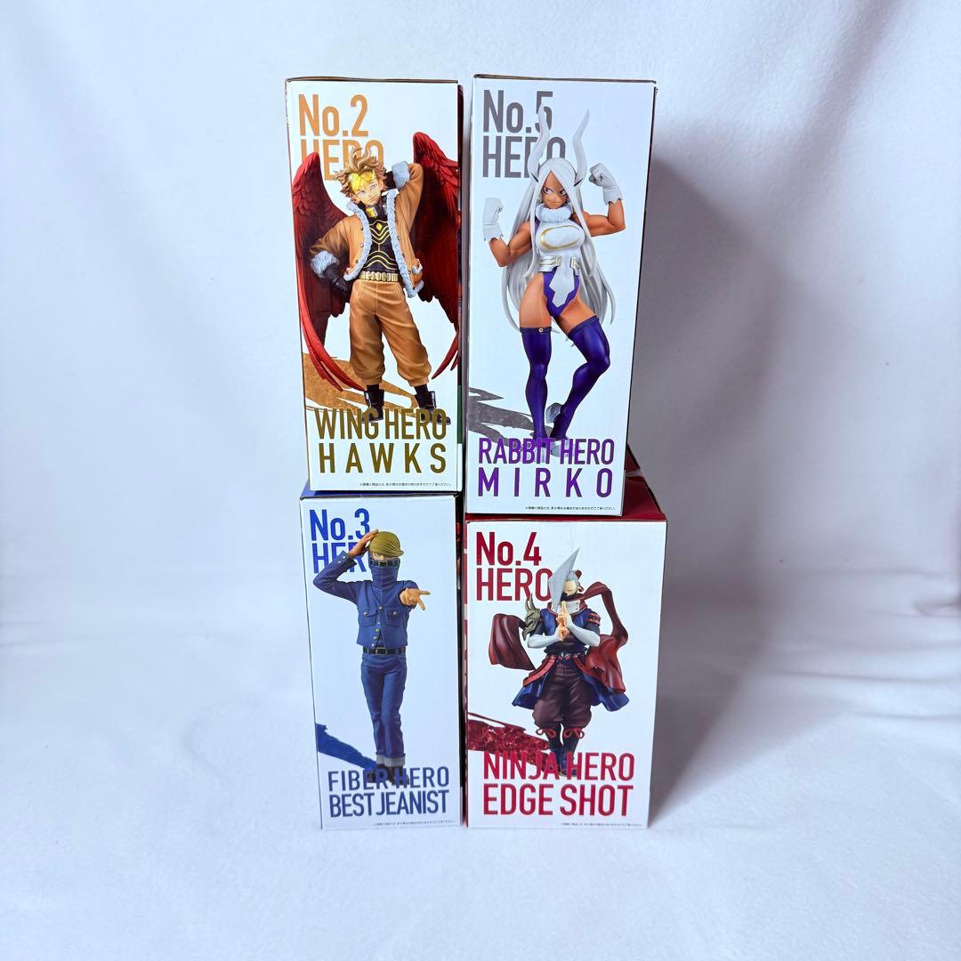 《新品未使用》ヒロアカ 一番くじ TheTop5　4体セット