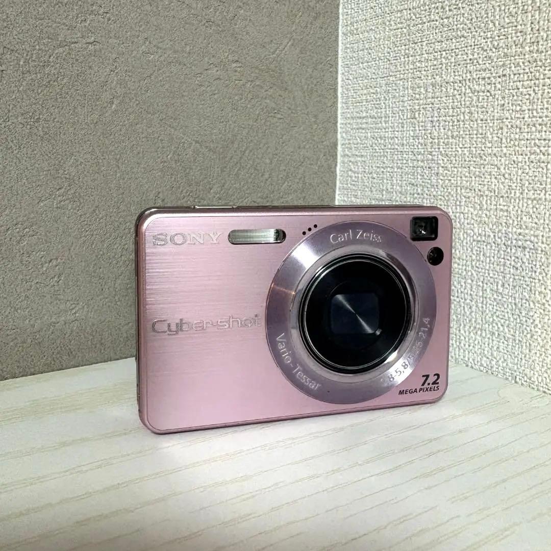 SONY Cyber-shot DSC-W120 ピンクローズ