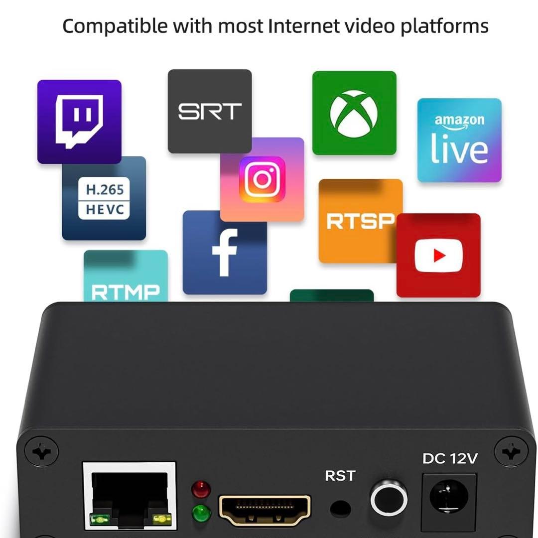 【新品未使用】Unisheen BM1000H HDMI ビデオエンコーダー