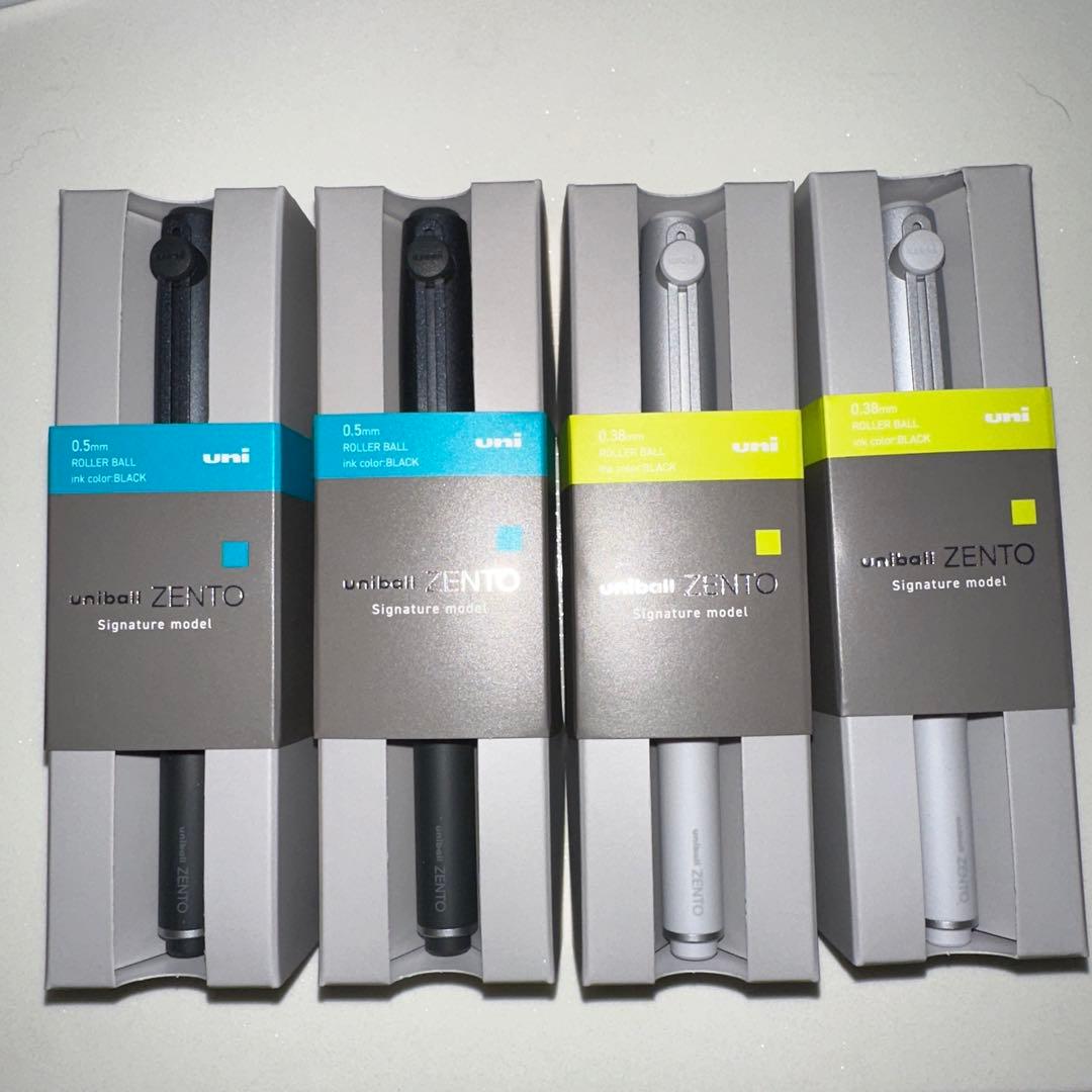 uniball ZENTO Signature model 2色