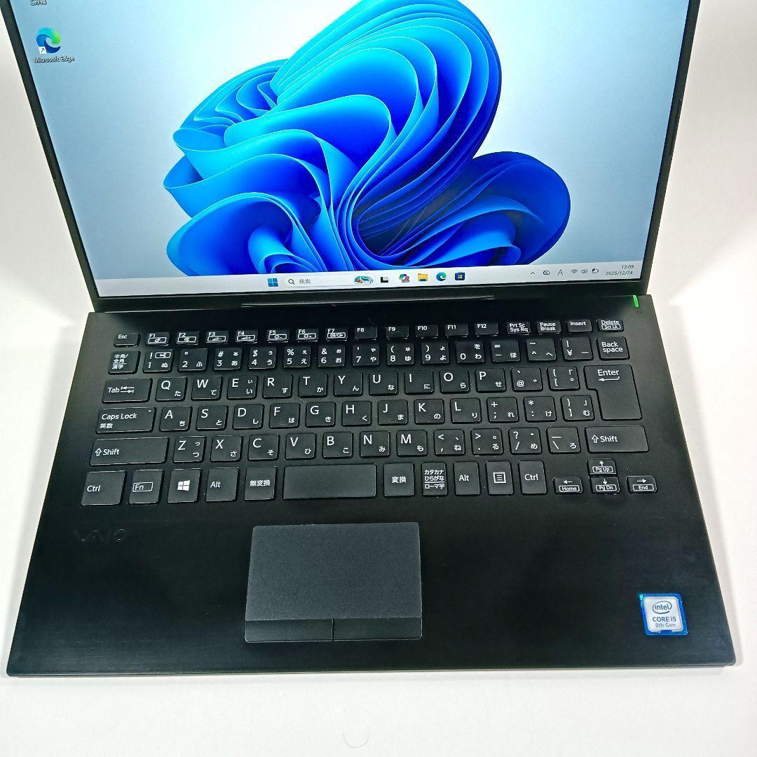 VAIO Pro PK 薄型 ノートパソコン Core i5 第8世代 SSD