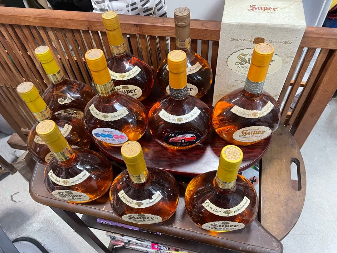 超貴重品　スーパーニッカウヰスキー　１０本ヴィンテージ　超希少品　大値引きします