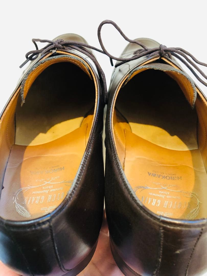 ★超美品★定価40,000円！スコッチグレイン 大きめサイズ 幅広4E