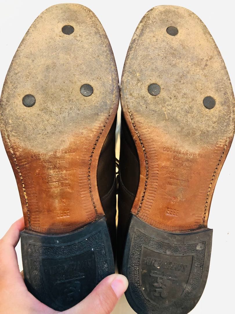 ★超美品★定価40,000円！スコッチグレイン 大きめサイズ 幅広4E