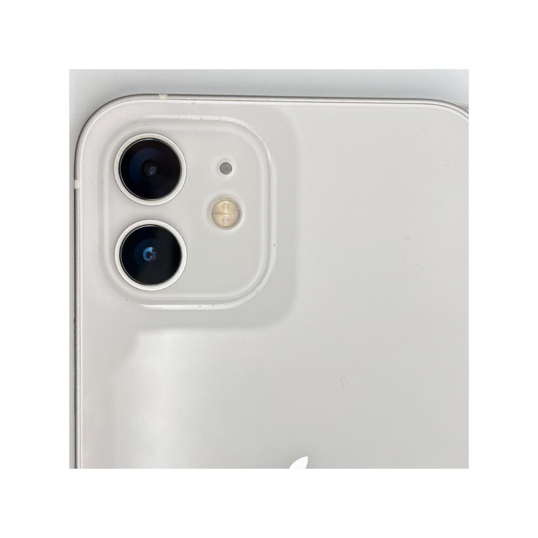 【美品】iPhone 12 ホワイト 128GB SIMフリー 新品バッテリー