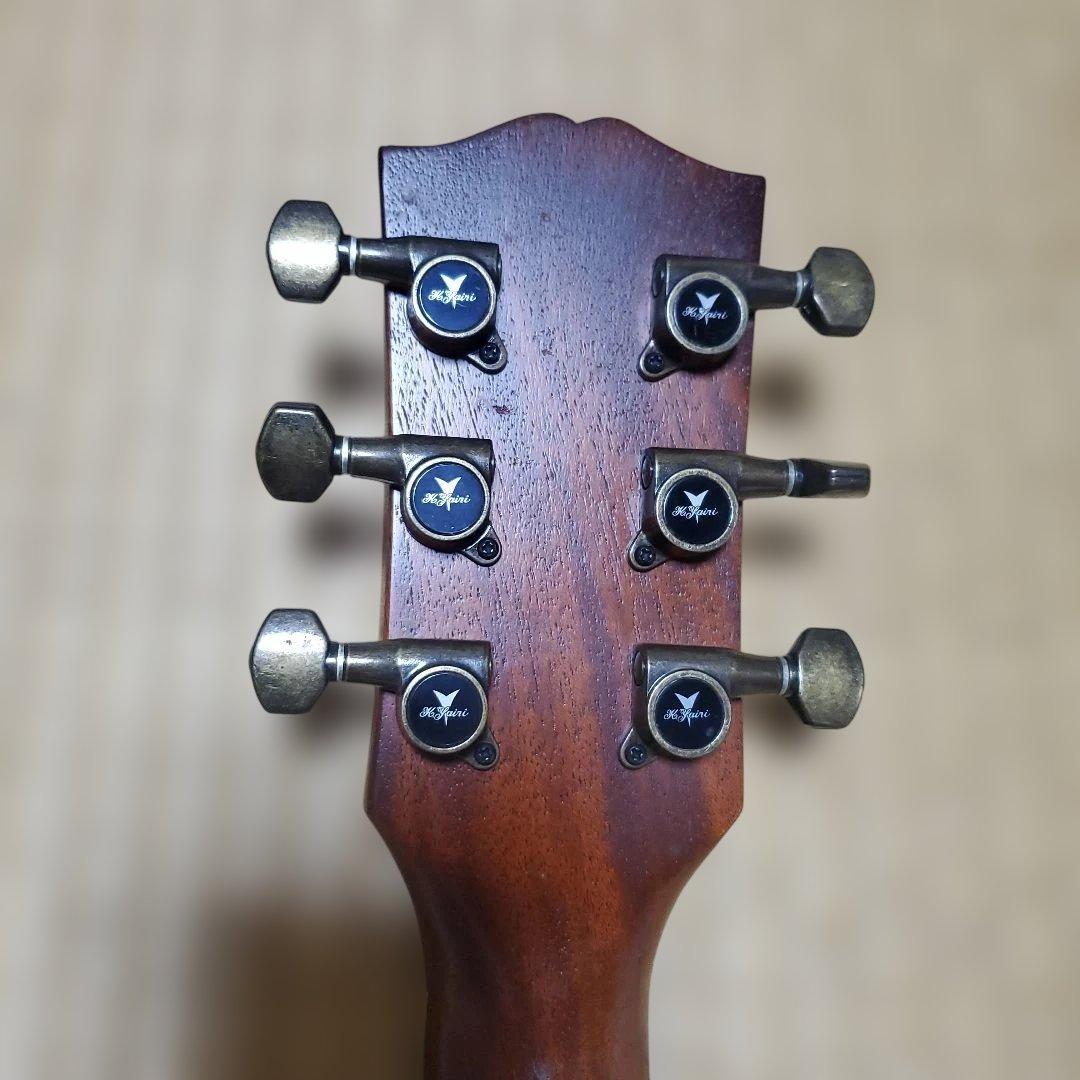 ヤイリ　桶ギターOK-1 木製アコースティックギター 蝶のサウンドホール