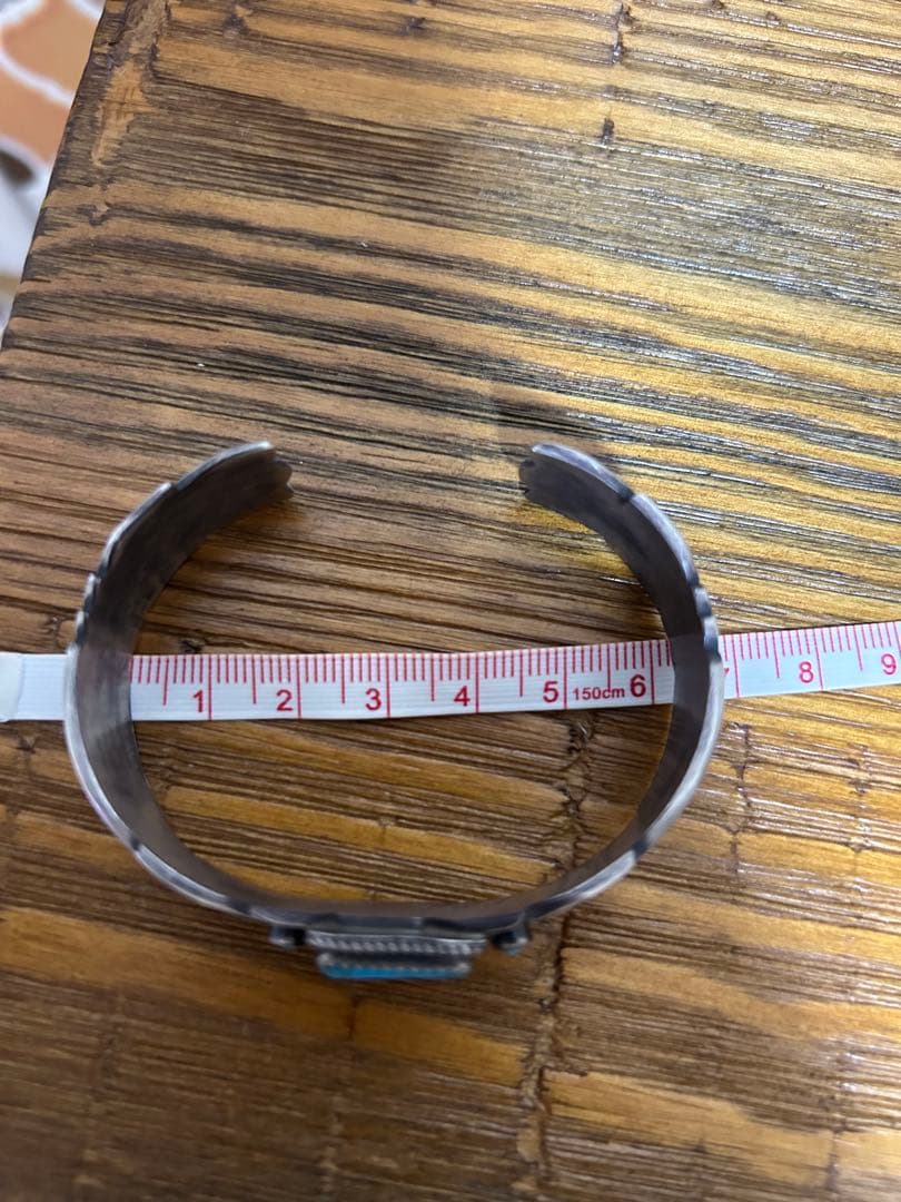 ナバホ　NAVAJO ビンテージ　バングル　シルバーブレスレット　ターコイズ