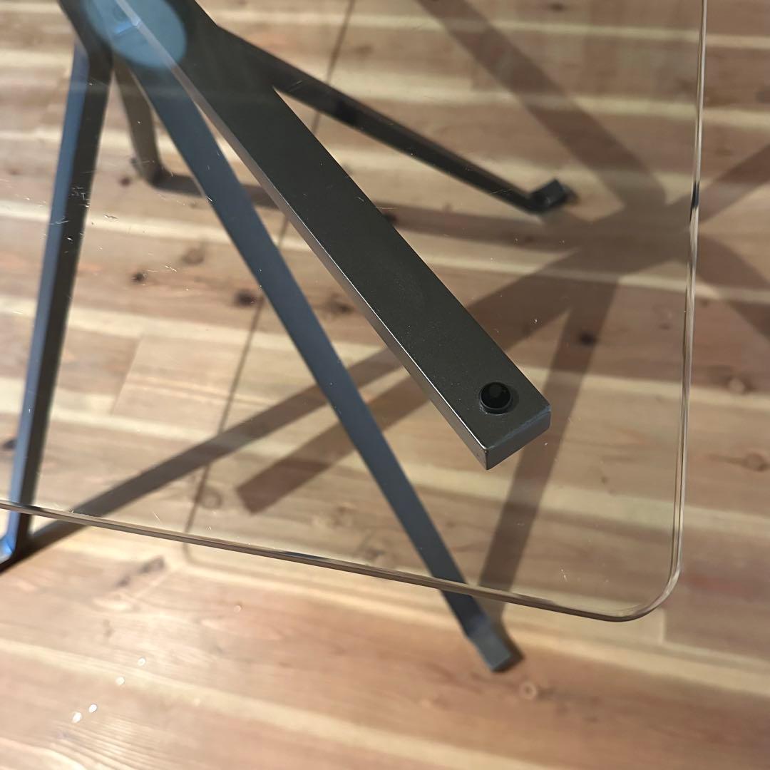 ガラステーブル 「CUGINO」 design by Enzo Mari