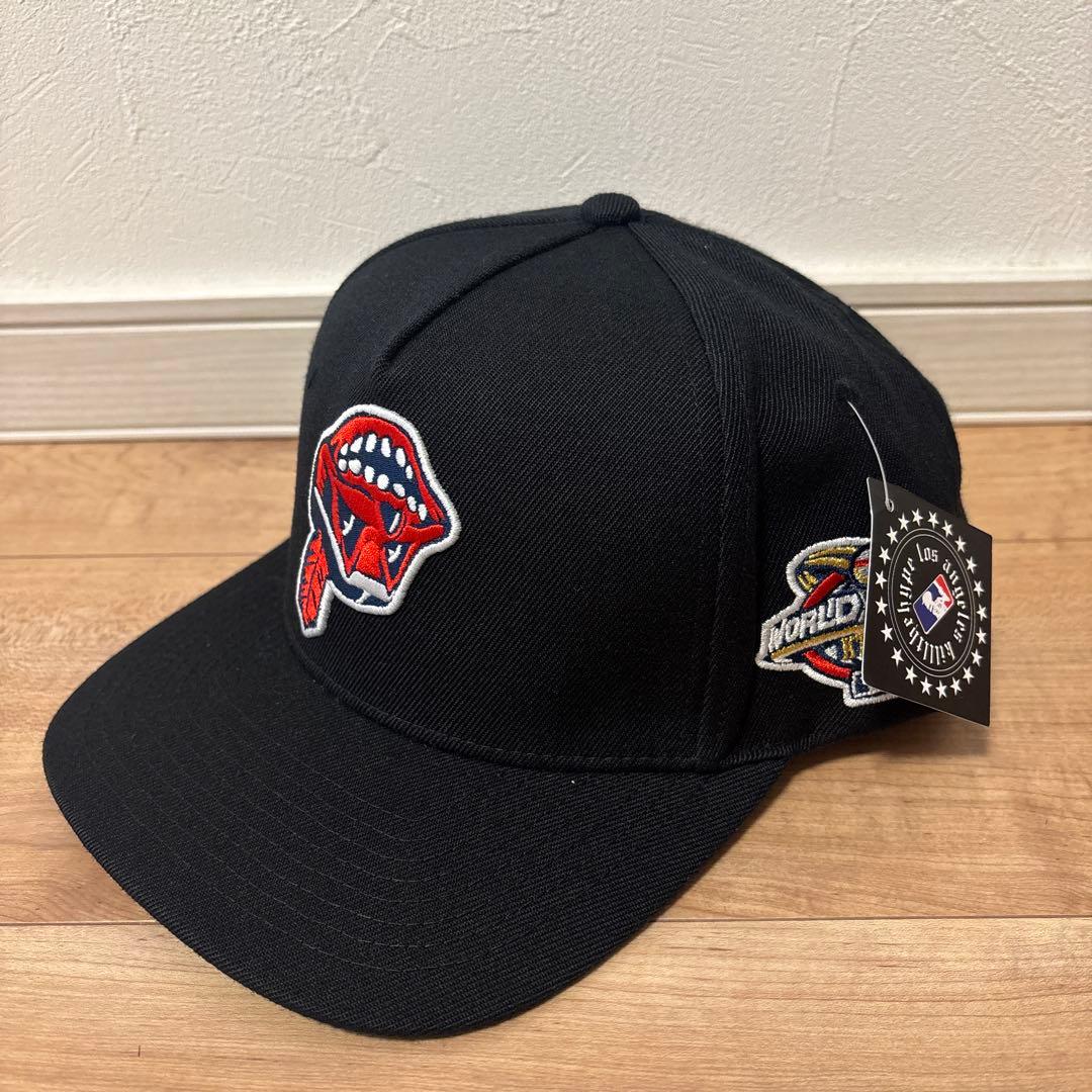 kill the hype KTHLA インディアンス反転ロゴ　キャップ