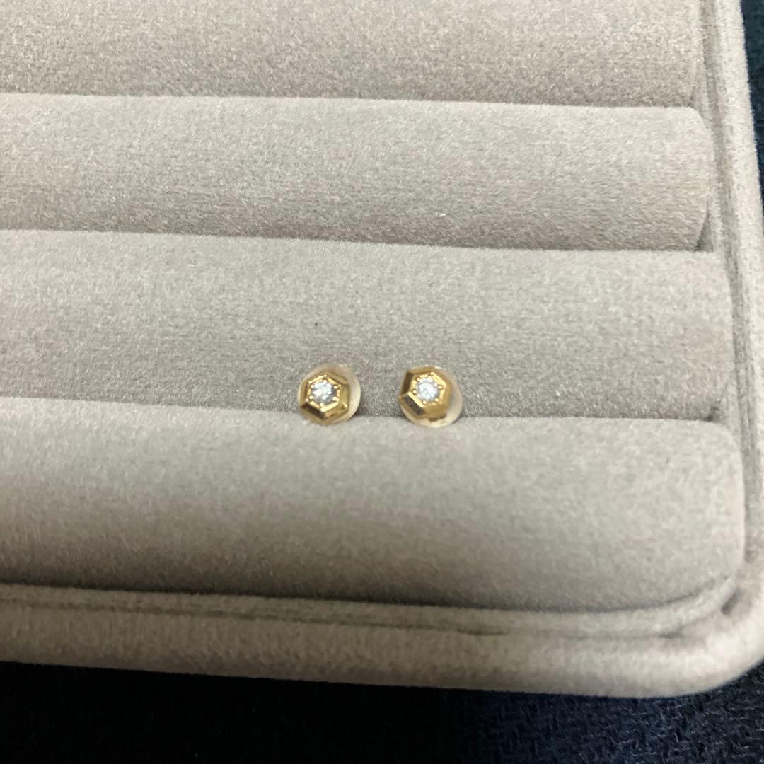 オレフィーチェ　ハニーピアスYG両耳用