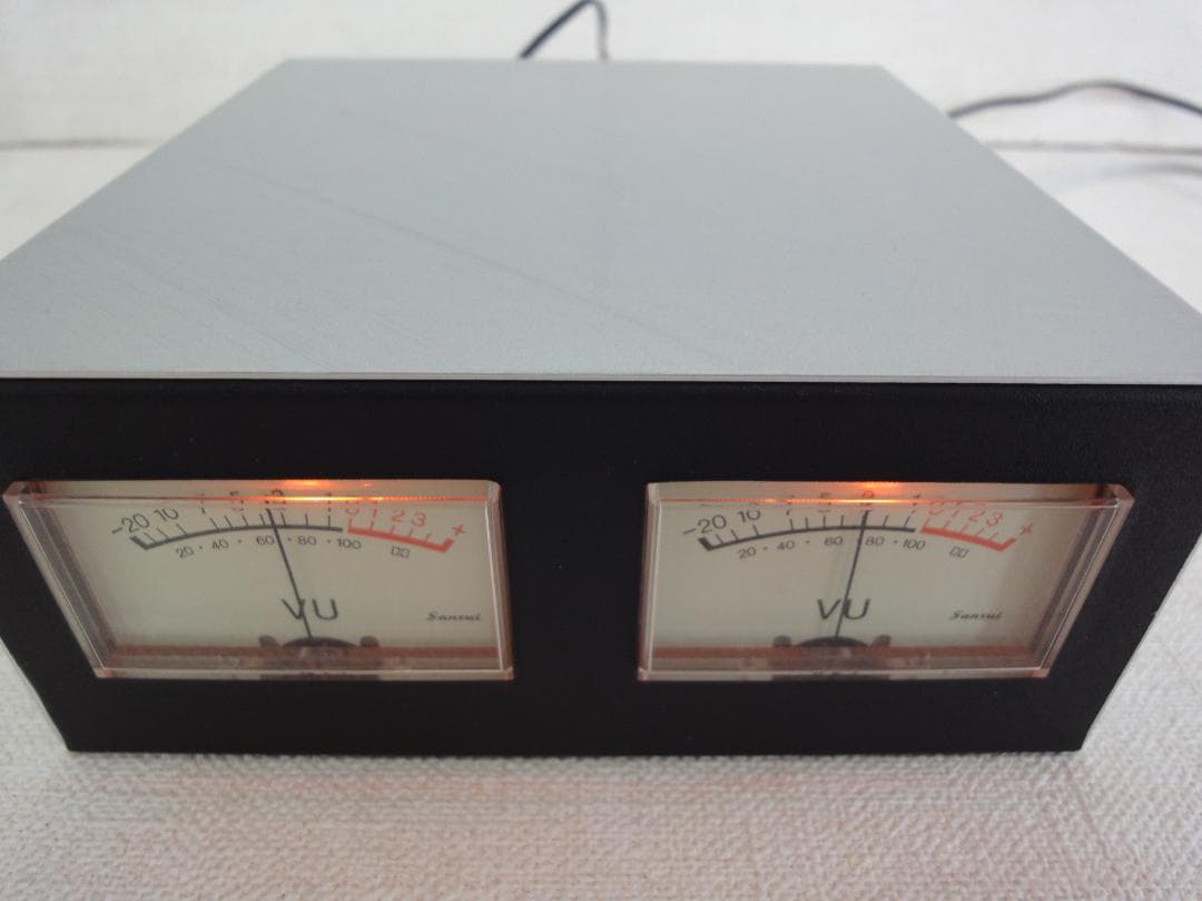 自作ステレオVUメーター187号機（サンスイ未使用新品）