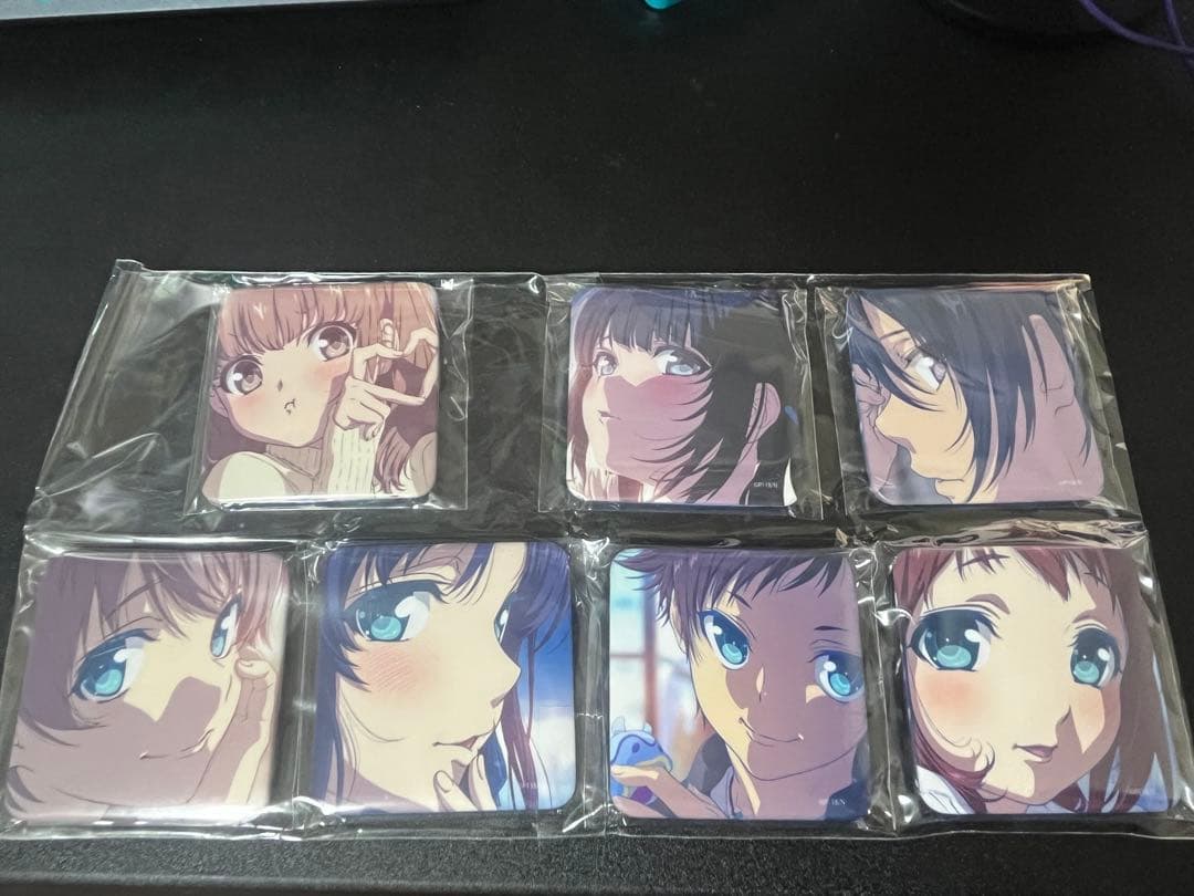 凪のあすから×熊野市応援クラファン 10周年スクエア缶バッジセット