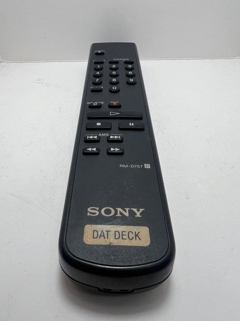 SONY ソニー DAT DECK オーディオリモコン RM-D757