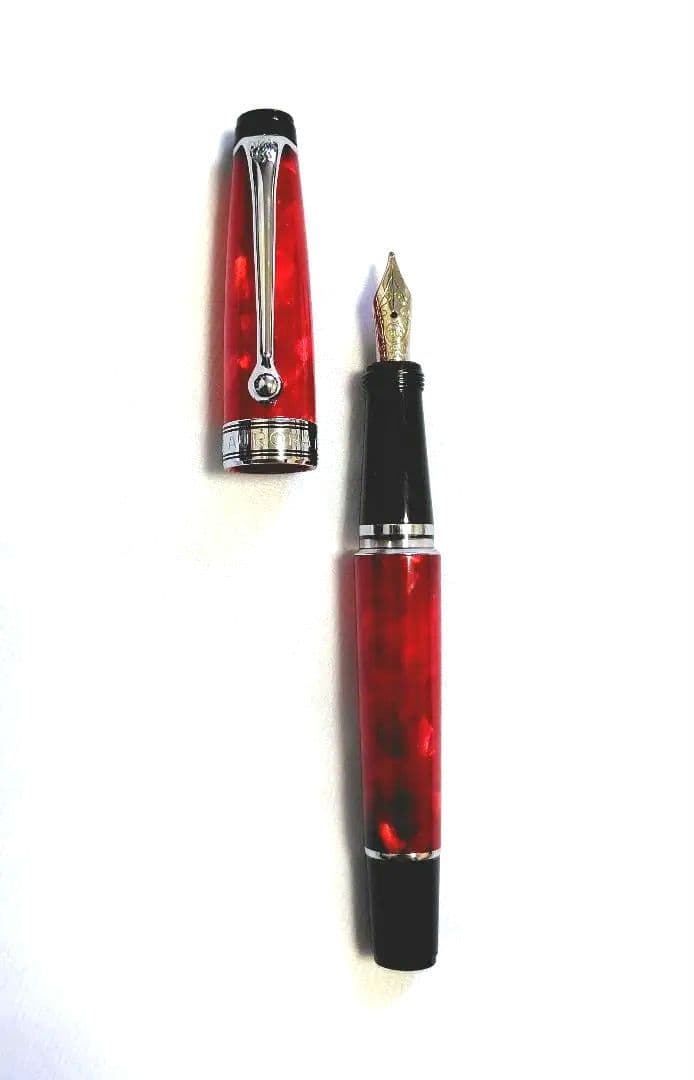 アウロラ万年筆 限定品　MINIMAフォーコ18金ペン先 B