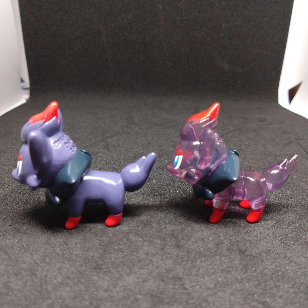 モンコレ　初期　レトロ　ポケモン　ゾロア　ゾロアーク　限定　クリア　匿名配送