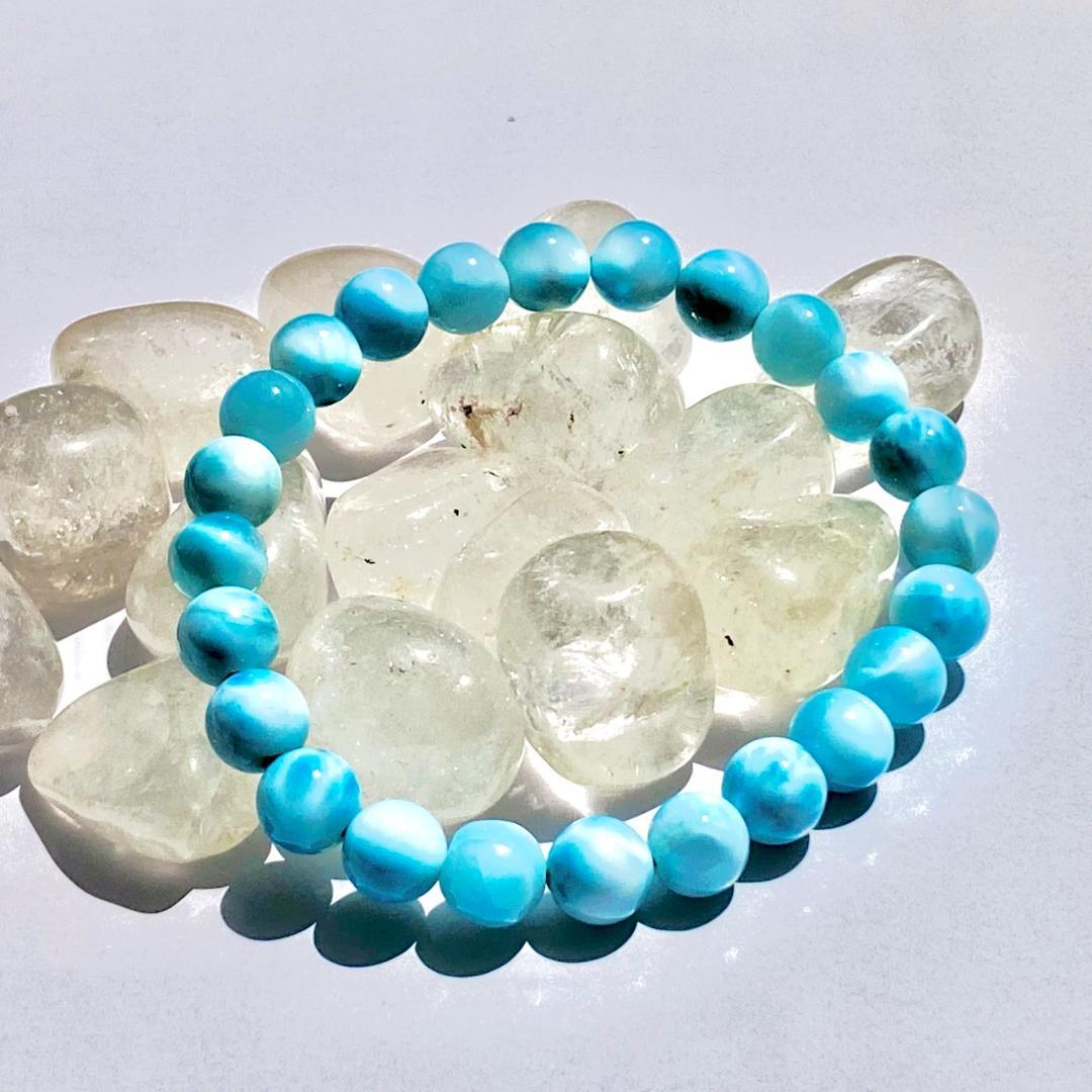 ★sai⭐︎★【海の安らぎを、まとう】ラリマー 天然石 ブレスレット