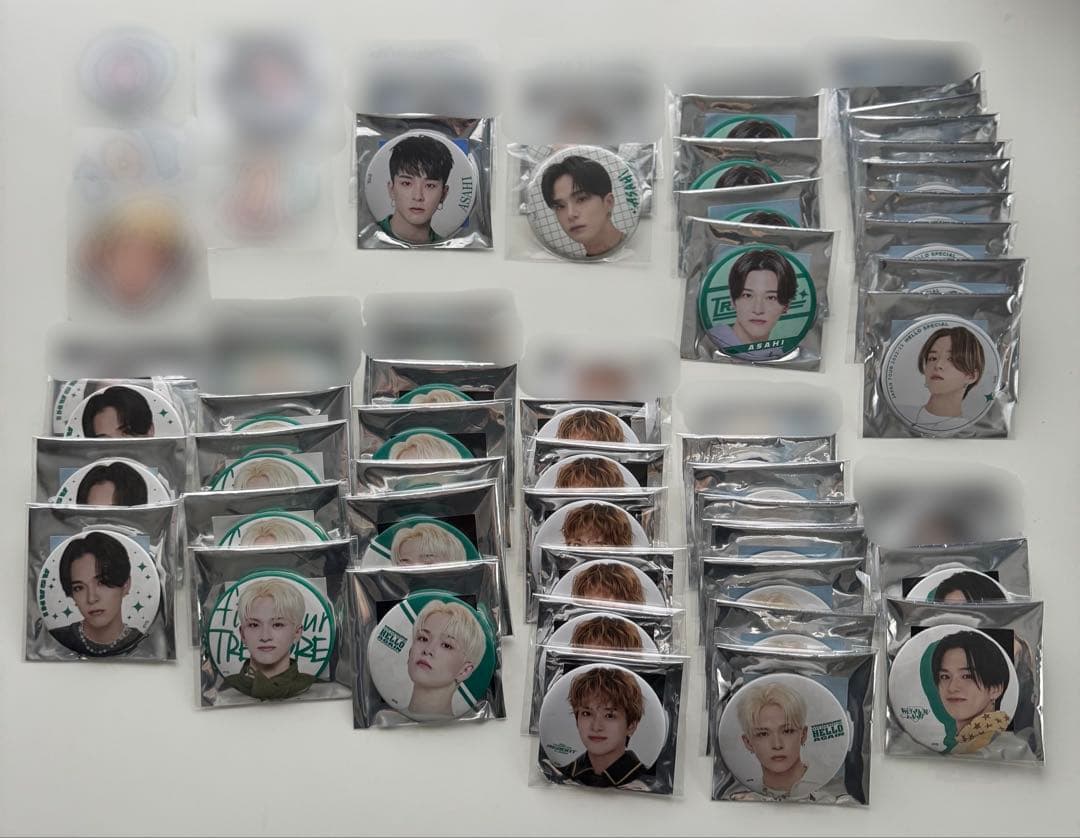 treasure アサヒ 缶バッジ まとめ売り