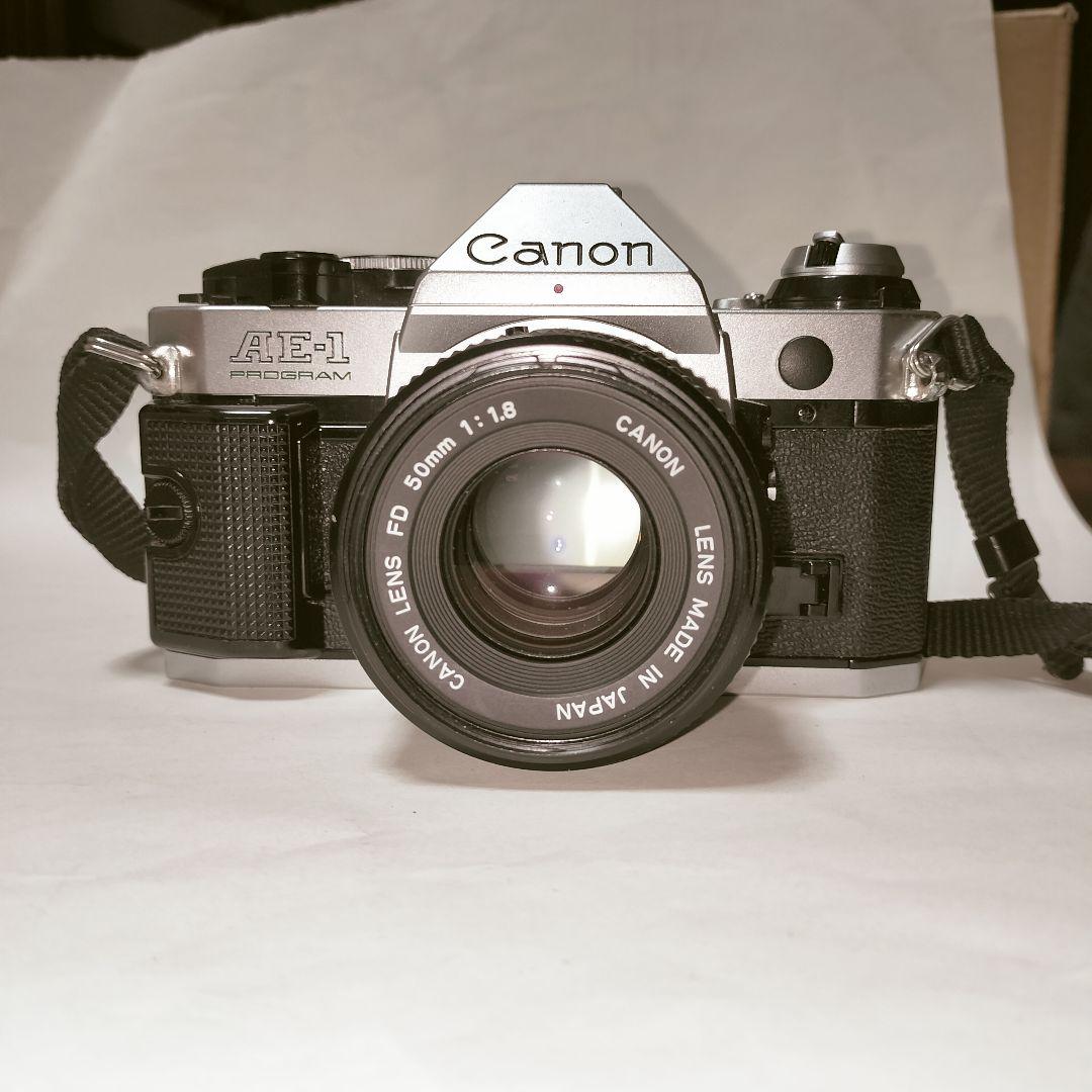 Canon AE-1 Program フィルムカメラ レンズ付き