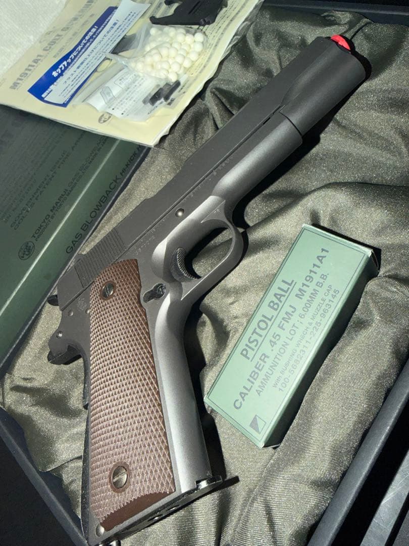【新品同等】M1911A1 COLT GOVERNMENT ガスガン