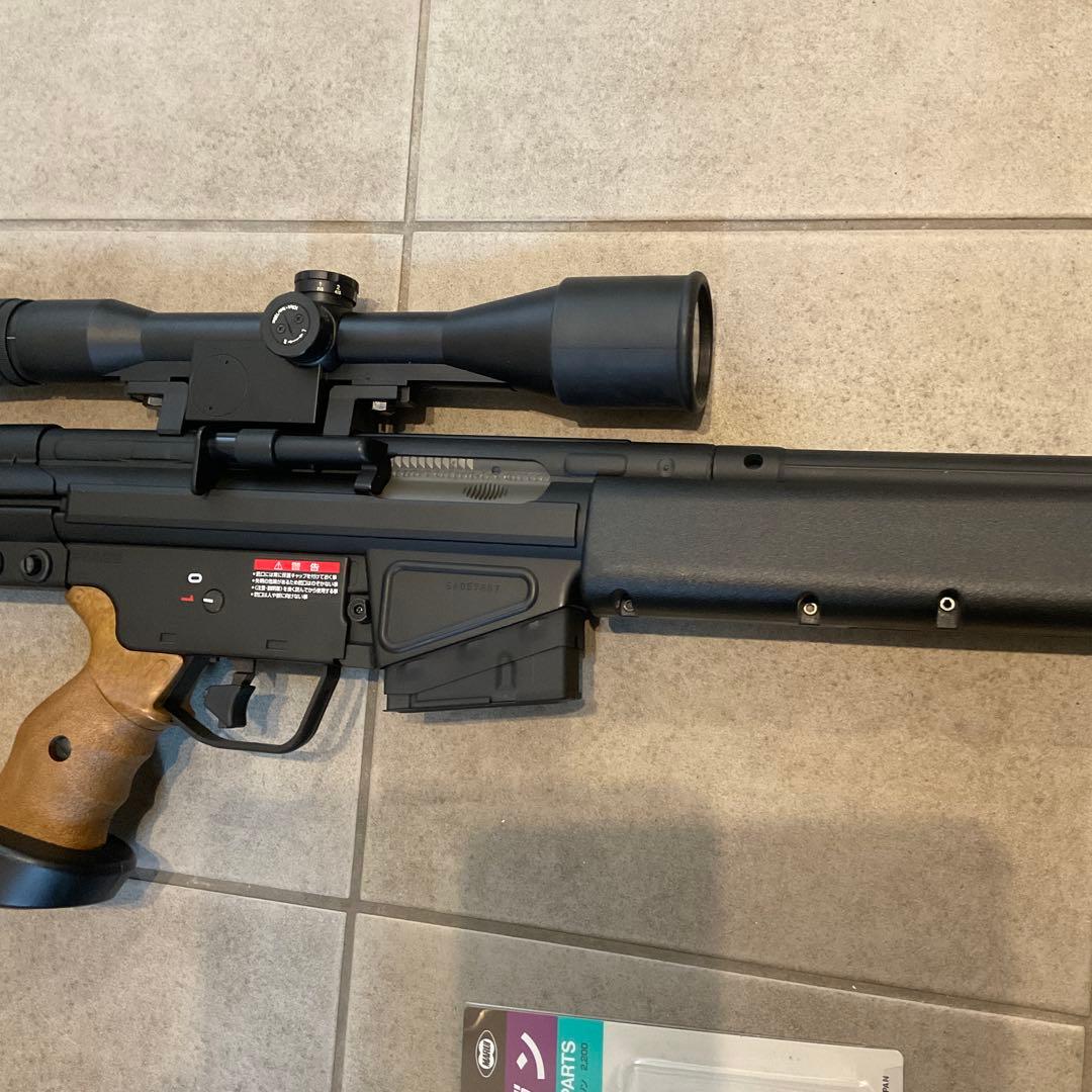 91m/s東京マルイ純正電動ガンスナイパーライフルPSG-1良品メンテ済み