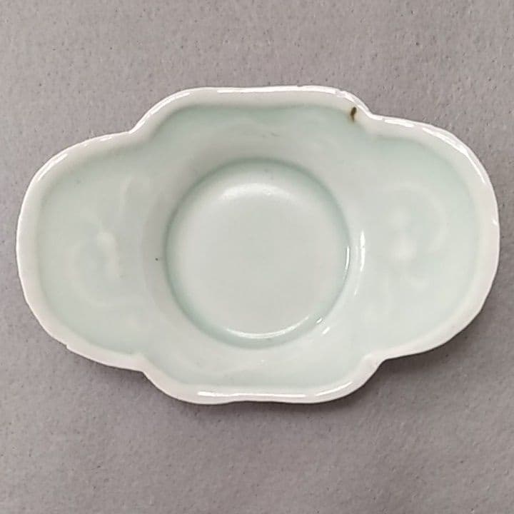 古伊万里青磁茶托　(NO2)　古伊万里茶托　古伊万里皿　茶道具　煎茶道具　茶托