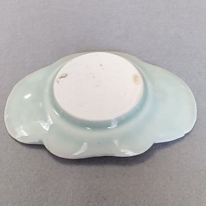 古伊万里青磁茶托　(NO2)　古伊万里茶托　古伊万里皿　茶道具　煎茶道具　茶托