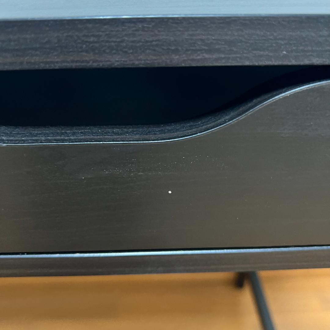 【青菜 】IKEA ALEX アレクス PCデスク 黒 パソコンデスク