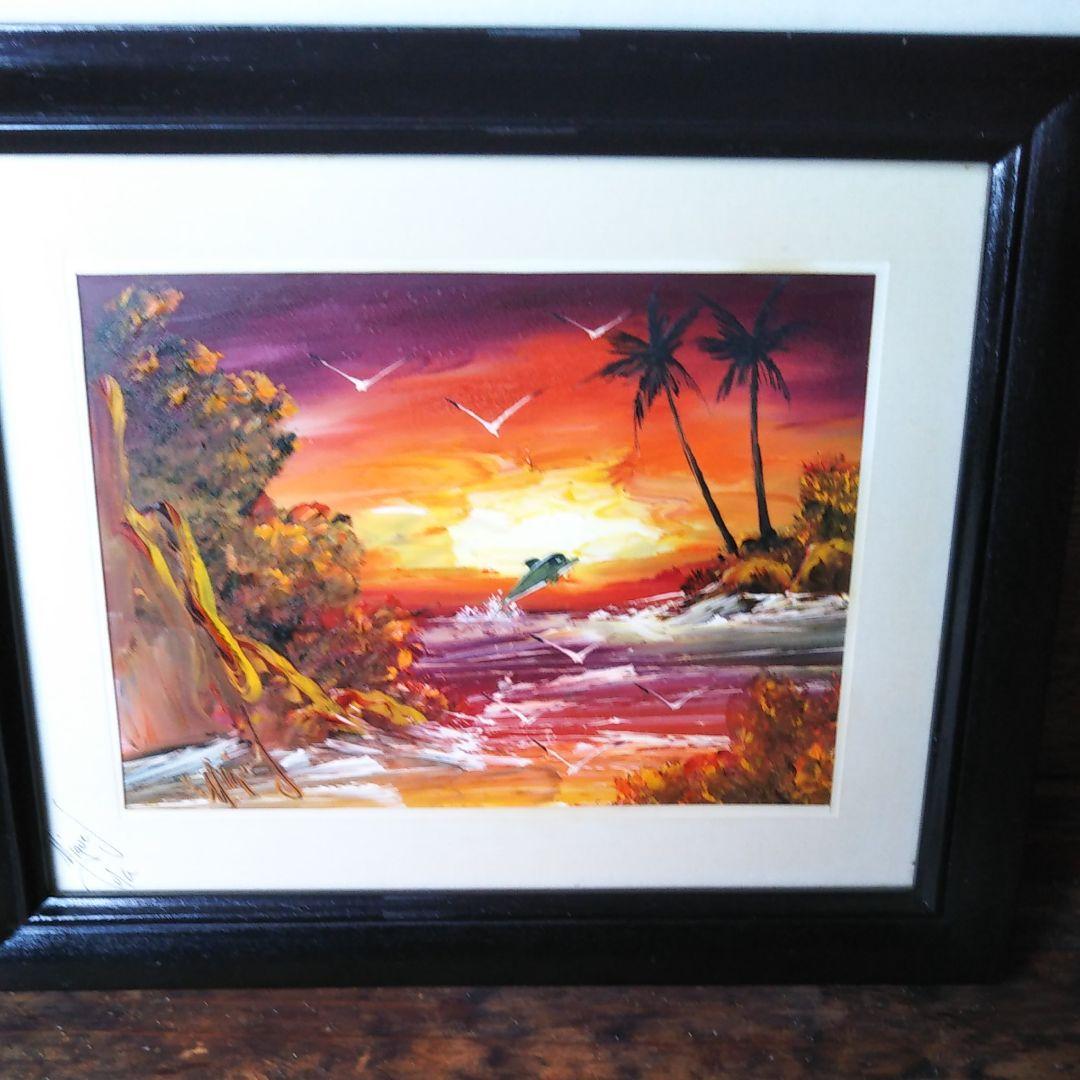 絵画　油絵　海外路上販売品　　　作者のサイン読めずすみません。