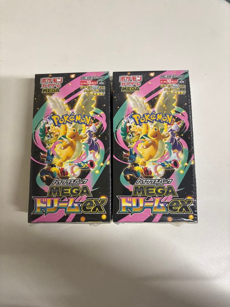 MEGAドリームex シュリンク付き2box