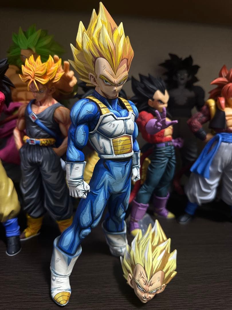 SMSP ベジータ リペイント 二次元と魔神ベジータの頭