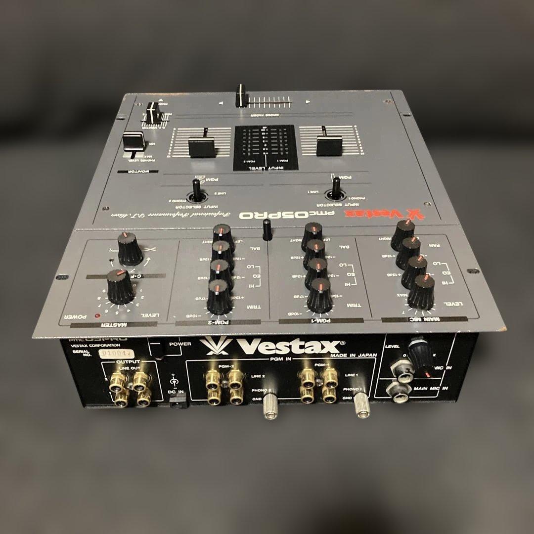 レア！完動品！vestax pmc05pro classic djミキサー日本製