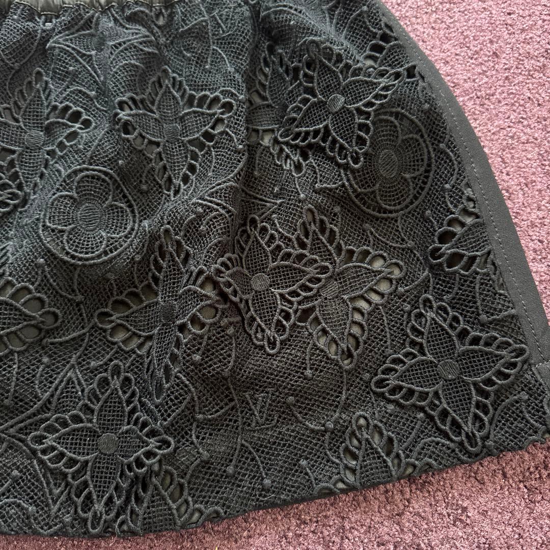 ルイヴィトン　スカート　ブラック