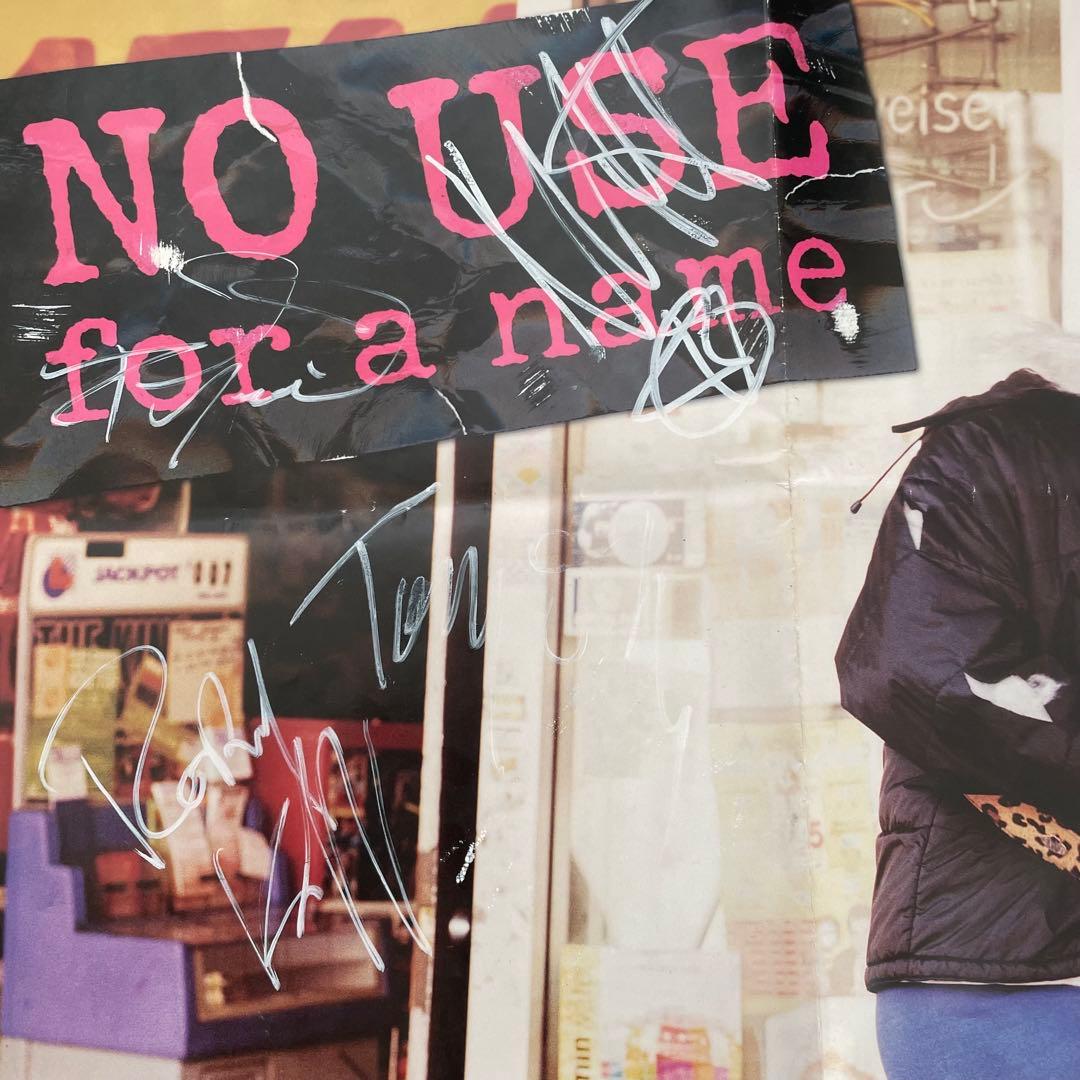 【サイン入り】No User For A Name ポスター