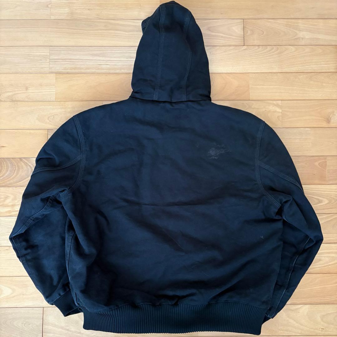 に*く様 Carhartt アクティブジャケット Black 企業系Colacu