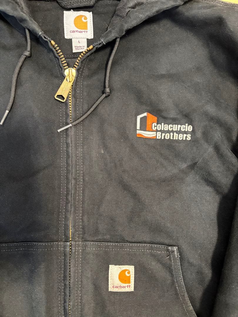 に*く様 Carhartt アクティブジャケット Black 企業系Colacu