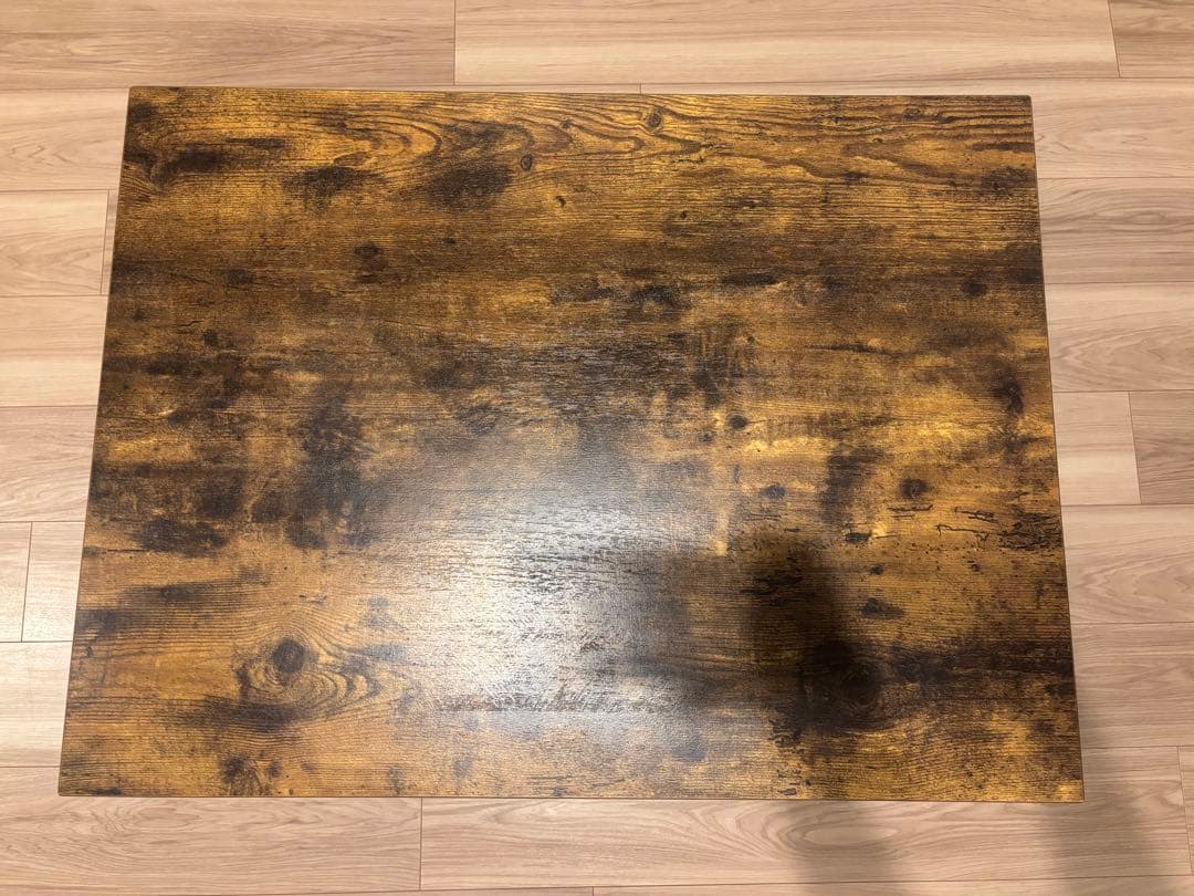 ニトリ　木目調デザインのリビングこたつ