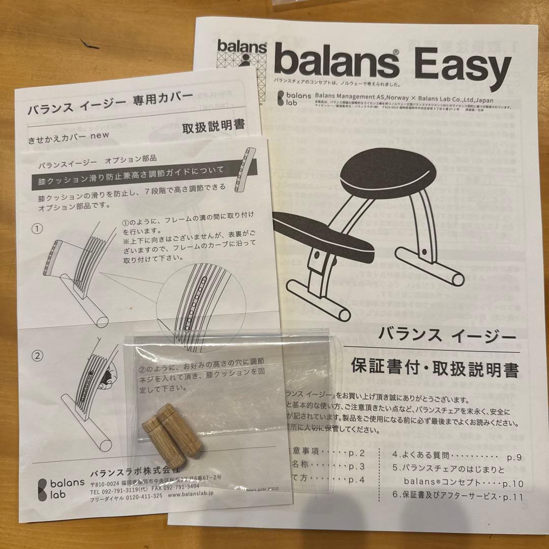 バランスチェアイージー　ネイビー