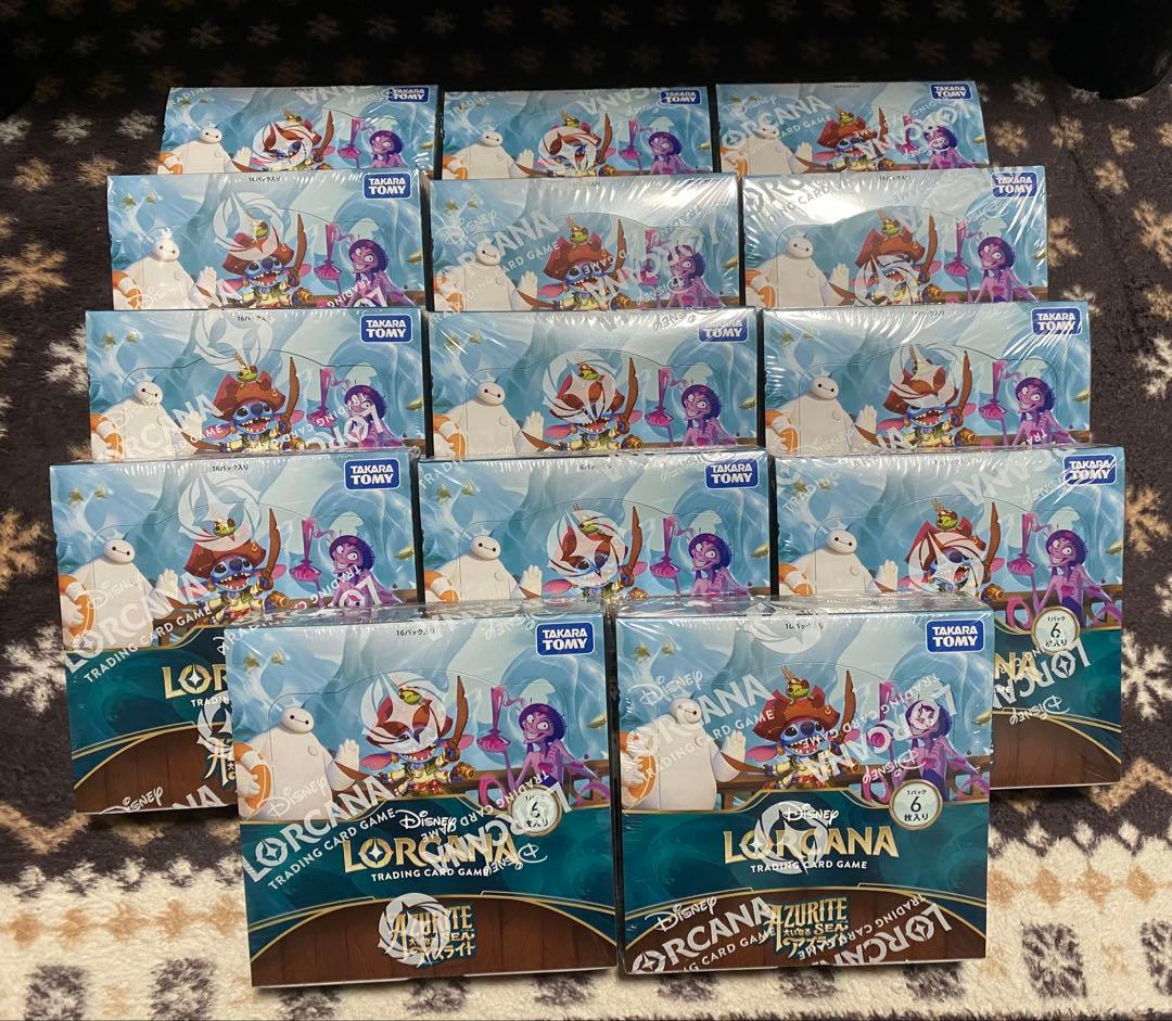 Disney LORCANA 大いなるアズライト 14BOX