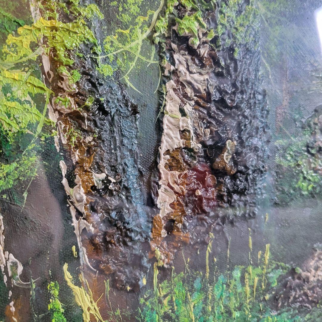 風景画　 k.yabana　20号　額付