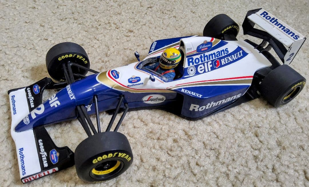 1/18 ミニチャンプス ウィリアムズ ルノー FW16 A.セナ D.ヒル