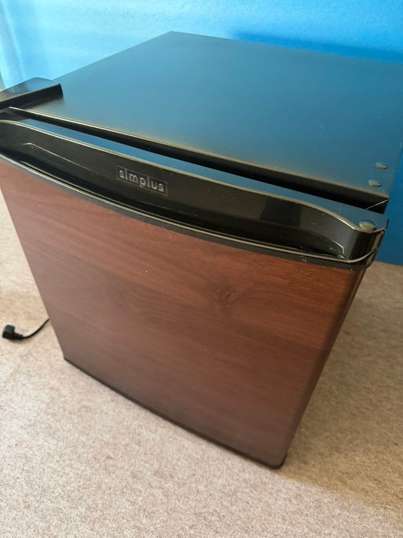 コンパクト冷蔵庫 1ドア 両開き