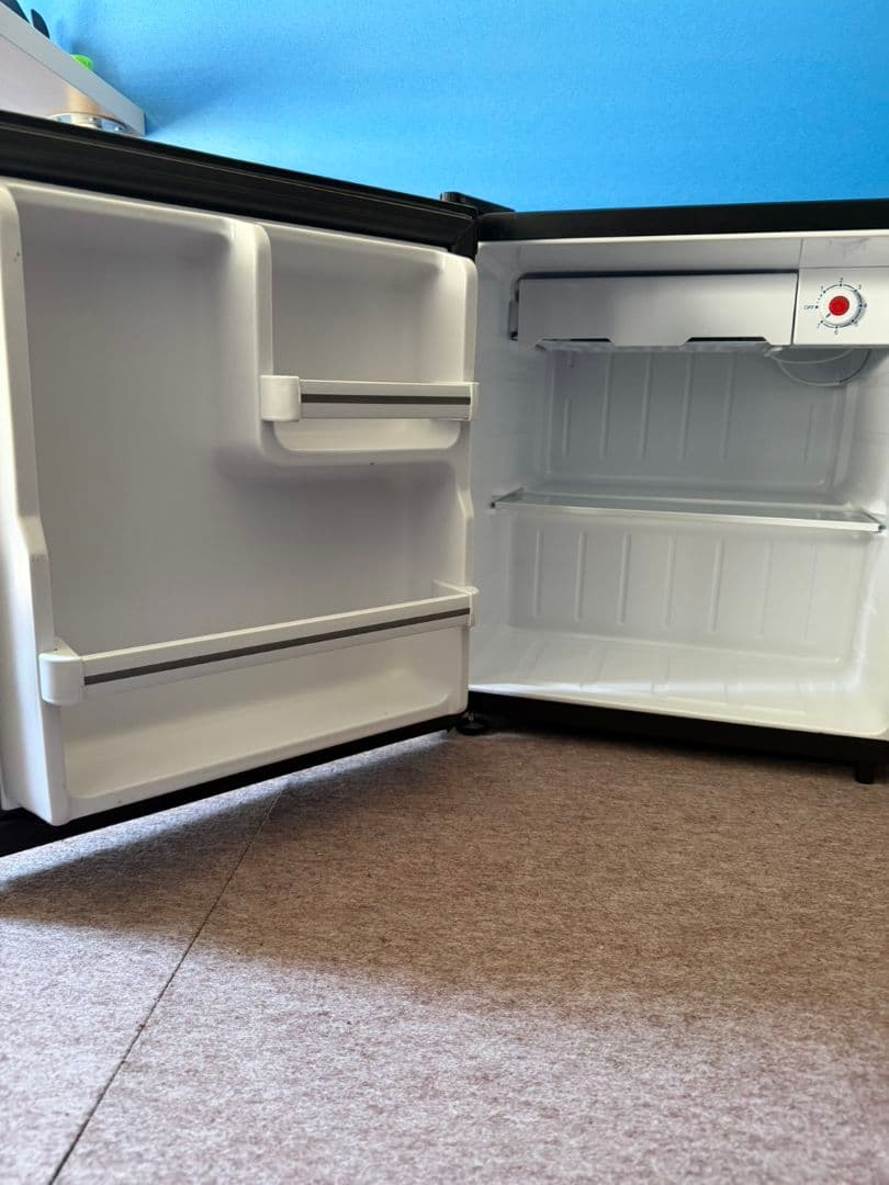 コンパクト冷蔵庫 1ドア 両開き