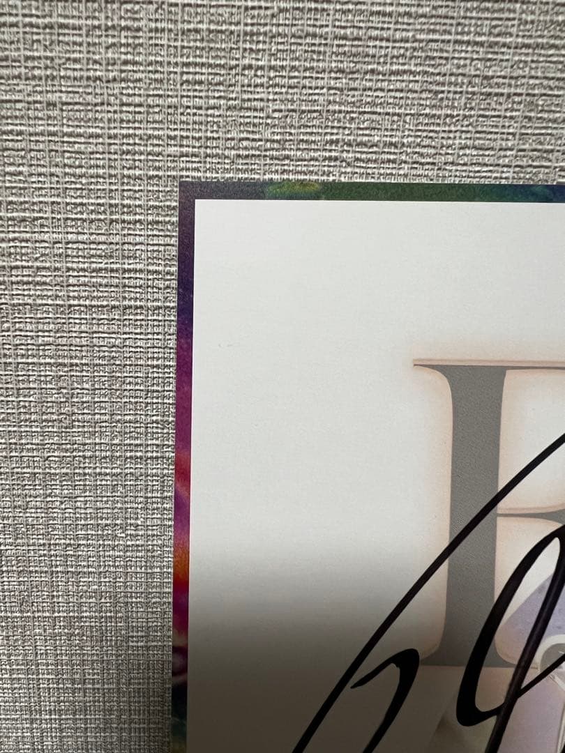 B'z 直筆サイン　FYOP 京セラドーム　ファイナル