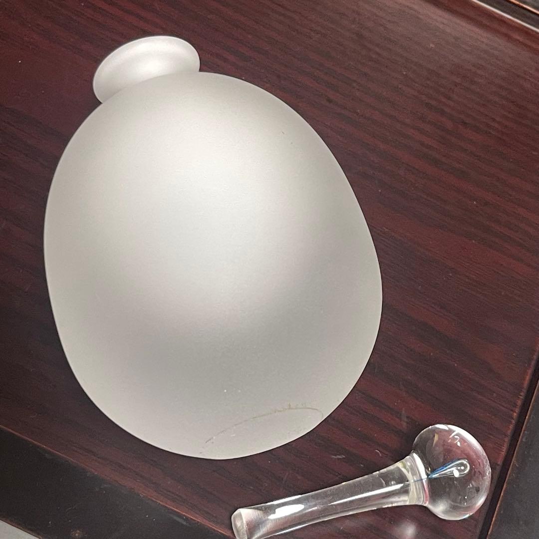 杉山洋二作　大　香水瓶　ガラス工芸作品