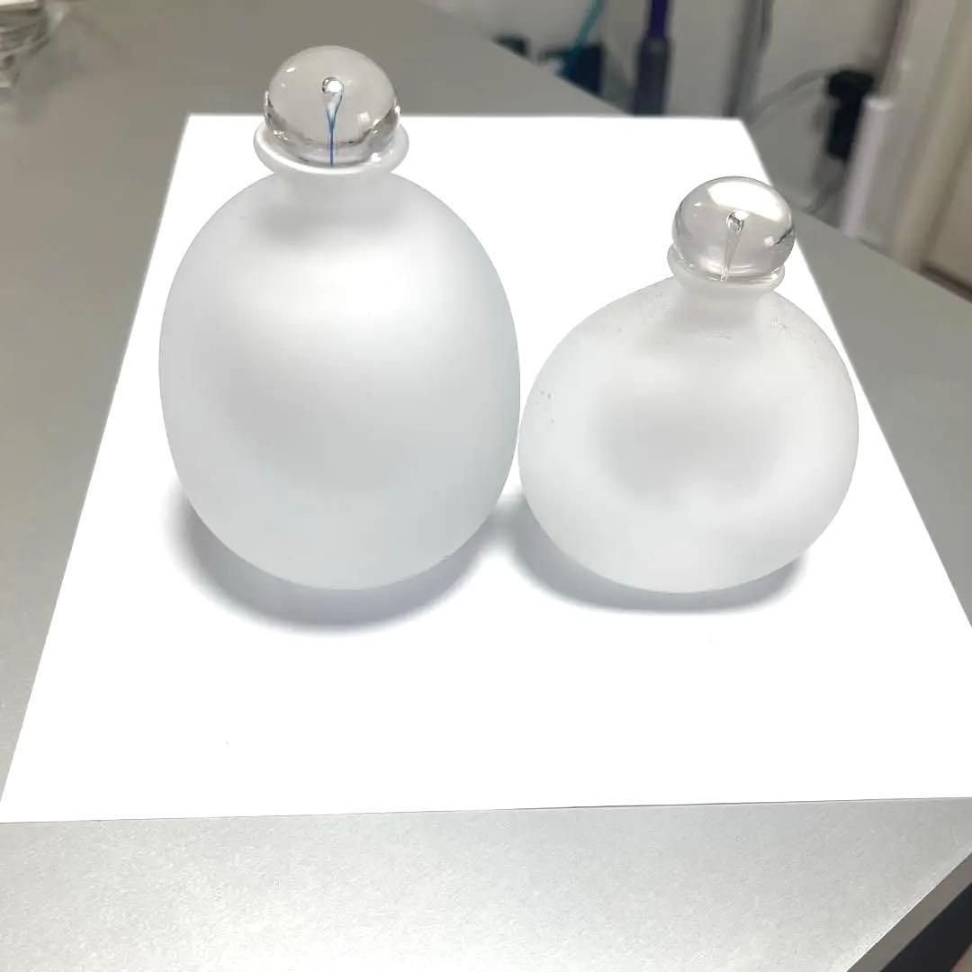 杉山洋二作　大　香水瓶　ガラス工芸作品