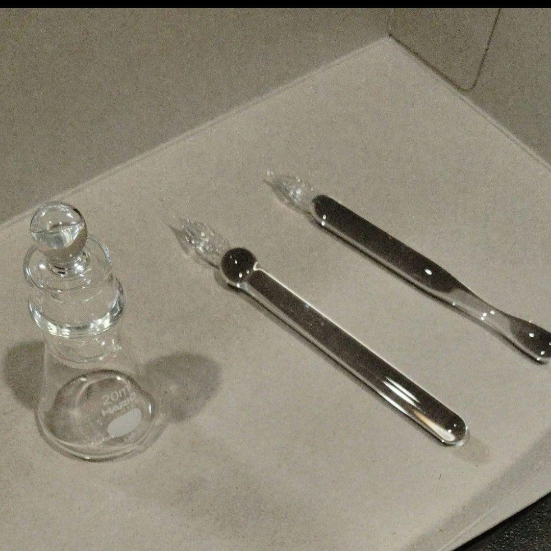 HARIO ガラスペンとインクポット